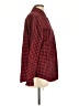 Evan Picone 100% Cotton Houndstooth Red Long Sleeve Button-Down Shirt Size 12 - photo 4