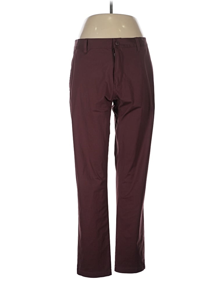 Pre-owned Rhone Casual Pants In Burgundy