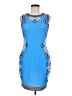 Venus Graphic Blue Cocktail Dress Size M - photo 1
