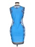 Venus Graphic Blue Cocktail Dress Size M - photo 2