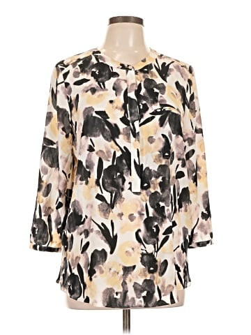Not Your Daughter's Jeans 3/4 Sleeve Blouse (view 1)