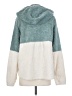 Hem & Thread 100% Polyester Teal Sweatshirt Size S - photo 2