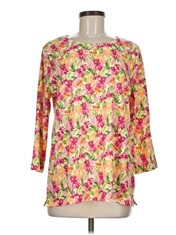 Appleseeds 3/4 Sleeve Blouse (view 1)
