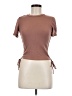 Zara Brown Short Sleeve Top Size M - photo 1