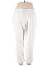 Style&Co Solid White Casual Pants Size 18 - photo 1