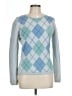 Assorted Brands Argyle Blue Cashmere Pullover Sweater Size L - photo 1