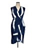 Unbranded Graphic Blue Cocktail Dress Size XL - photo 1