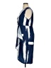 Unbranded Graphic Blue Cocktail Dress Size XL - photo 5