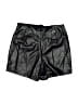 Forever 21 100% Polyester Metallic Black Skort Size XS - photo 2