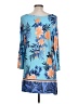 Ruby Rd. Blue Casual Dress Size L - photo 2