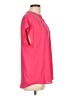 Cynthia Steffe 100% Polyester Pink Short Sleeve Blouse Size L - photo 4