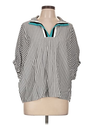 Entro 3/4 Sleeve Blouse (view 1)
