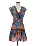 Sandro Paisley Blue Cocktail Dress Size S - photo 1