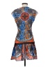 Sandro Paisley Blue Cocktail Dress Size S - photo 2