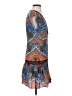 Sandro Paisley Blue Cocktail Dress Size S - photo 4