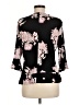 Candie's Black 3/4 Sleeve Blouse Size L - photo 2