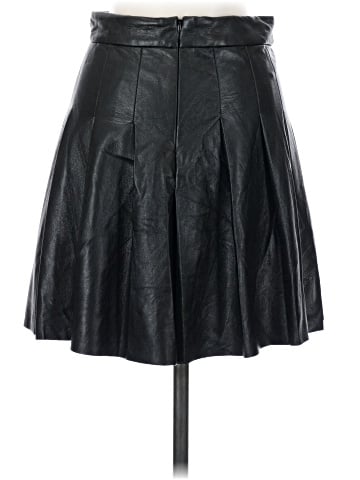 Sunday Best Faux Leather Skirt (view 2)