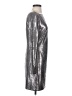 Gianni Bini Metallic Silver Cocktail Dress Size S - photo 4