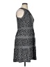 MICHAEL Michael Kors Polka Dots Gray Cocktail Dress Size L - photo 4