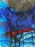 Unbranded Tropical Blue Dress Size 4 - photo 4