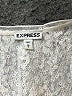 Express 100% Polyester Ivory Sleeveless Blouse Size M - photo 7