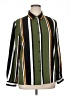 Unbranded Stripes Green Long Sleeve Blouse Size XL - photo 1