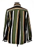 Unbranded Stripes Green Long Sleeve Blouse Size XL - photo 2