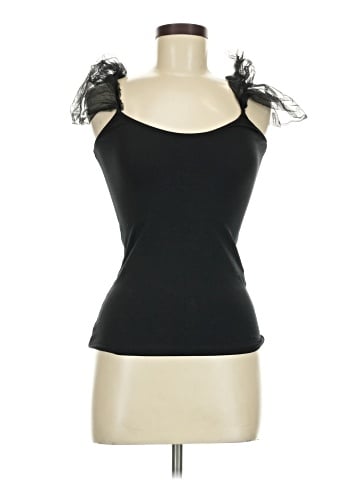 Zara W&B Collection Sleeveless Top (view 1)