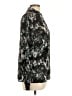 Covington 100% Polyester Print Black Long Sleeve Blouse Size L - photo 4