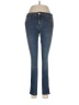 Zara Chevron-herringbone Blue Jeans Size 6 - photo 1