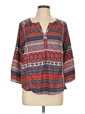 19 Cooper 3/4 Sleeve Blouse (view 1)