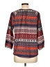 19 Cooper Red 3/4 Sleeve Blouse Size L - photo 2
