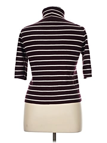 Madewell Ribbed Turtleneck Tee in Merino Wool (view 2)