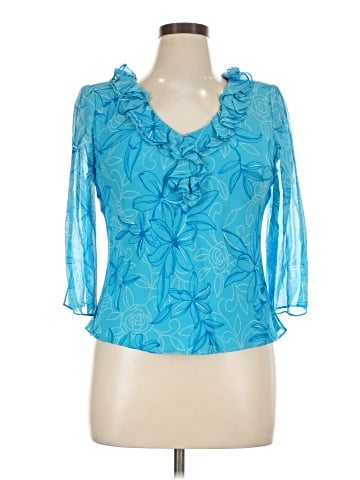 Adrianna Papell 3/4 Sleeve Blouse (view 1)