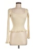 Blu Pepper Ivory Long Sleeve Top Size M - photo 1