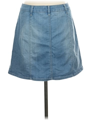 Celebrity Pink Denim Skirt (view 2)