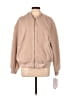 Avec Les Filles 100% Polyester Tan Faux Fur Jacket Size L - photo 1