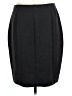 Alfani Solid Black Gray Casual Skirt Size 12 - photo 2