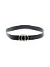 Shein 100% Polyurethane Black Belt Size M - photo 1