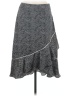 Lucy Paris 100% Polyester Paisley Gray Casual Skirt Size M - photo 1