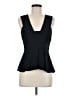 A.L.C. Black Sleeveless Blouse Size 8 - photo 1