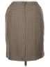 Unbranded 100% Polyester Houndstooth Brown Formal Skirt Size 14 (petite) - photo 2