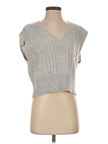 Pink Rose Sweater Vest (view 1)