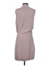 Babaton 100% Polyester Solid Pink Gray Casual Dress Size 4 - photo 2