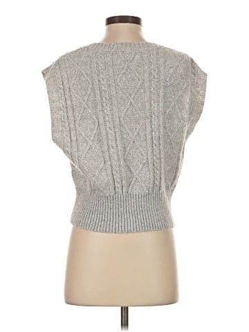 Pink Rose Sweater Vest (view 2)