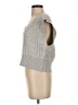 Pink Rose Silver Sweater Vest Size S - photo 5