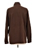 Classic Elements Solid Brown Long Sleeve Blouse Size L - photo 2