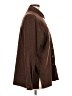 Classic Elements Solid Brown Long Sleeve Blouse Size L - photo 4