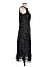 Talbots 100% Silk Polka Dots Black Cocktail Dress Size 10 - photo 4