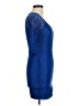 Bebop 100% Polyester Blue Cocktail Dress Size M - photo 4